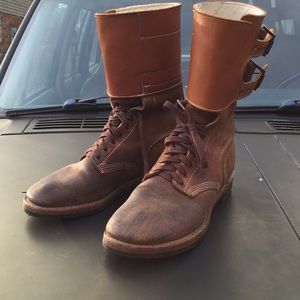 M1943 roughout US Army boots double buckle WW2